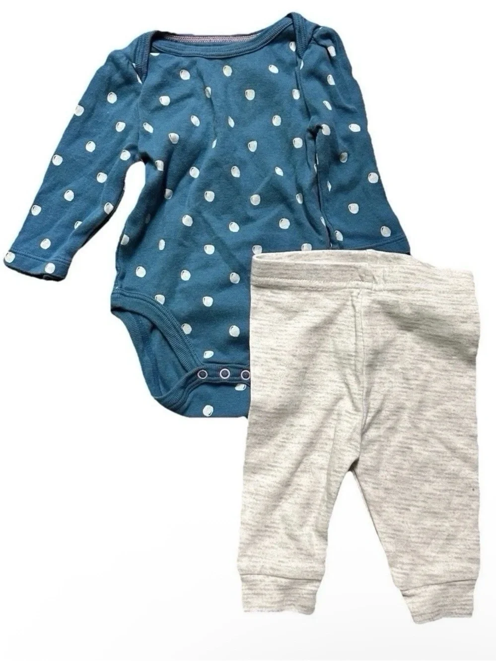 Baby Girl Long Sleeve Bodysuits Pants Size 0-3 Months